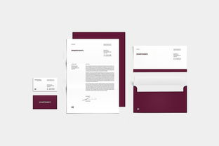 简约优雅 现代企业形象VI设计与策划的核心之道